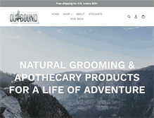 Tablet Screenshot of outboundsupply.com